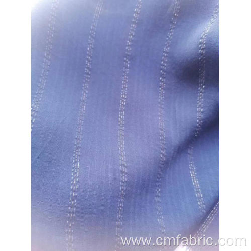 viscose woven dobby Metalic plain dyed fabric